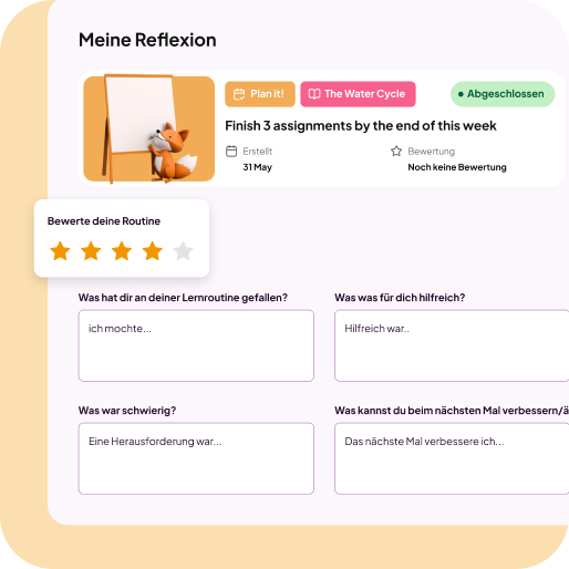 Reflection german-enduri highlighting the importance of reflection for reviewing and adapting learning to achieve progress.